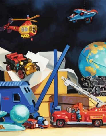 Aesthetic Earth-Inspired Toys Paint By Numbers