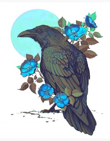 Aesthetic Crow Birds Paint By Numbers