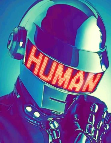 Daft Punk Robot Paint By Numbers