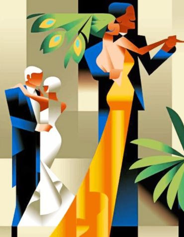 Aesthetic Pop Art Dancers Paint By Numbers