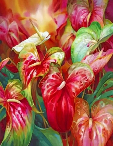 Aesthetic Yellow Flowers Paint By Numbers