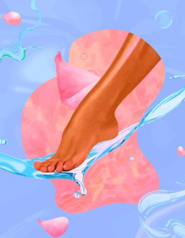 Aesthetic Foot in Water Paint By Numbers
