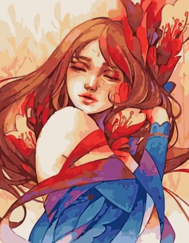 Aesthetic Women Paint By Numbers