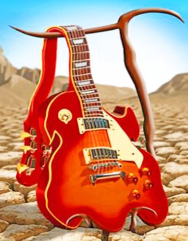 Aesthetic Guitar Paint By Numbers