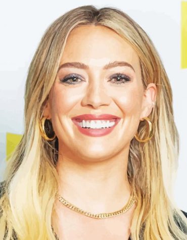 Hilary Duff Movie Star Paint By Numbers