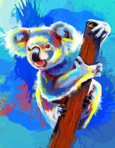 Aesthetic Koala Paint By Numbers