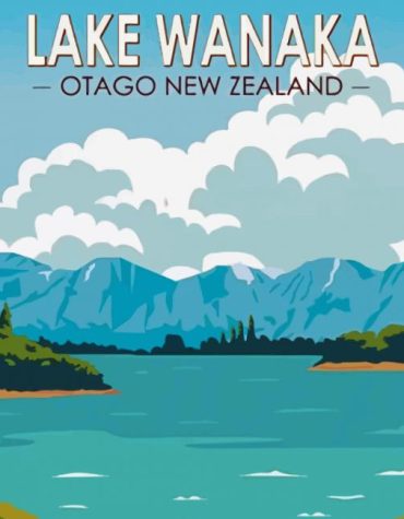 Lake Wanaka Mountain Views Paint By Numbers