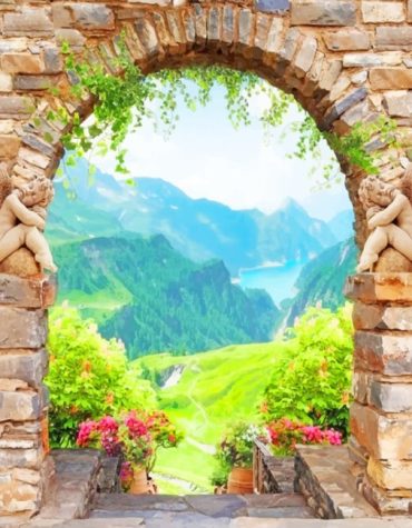 Aesthetic Mountain Views Paint By Numbers