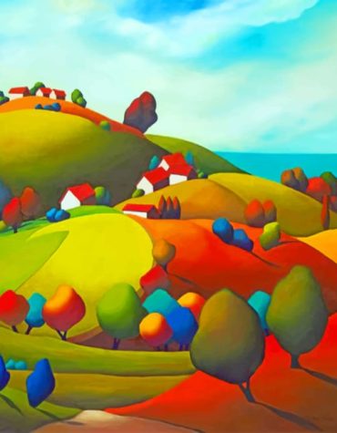 Scenic Aesthetic Paint By Numbers