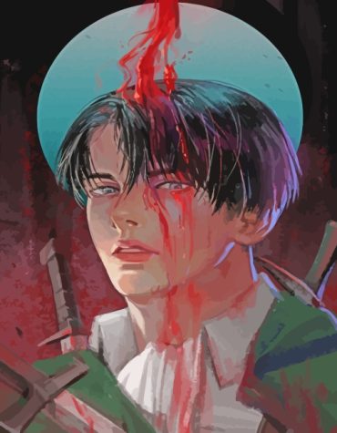 Aesthetic Levi Attack on Titan Paint By Numbers