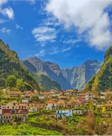 Scenic Madeira Island Paint By Numbers