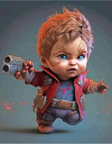 Aesthetic Marvel Baby Paint By Numbers