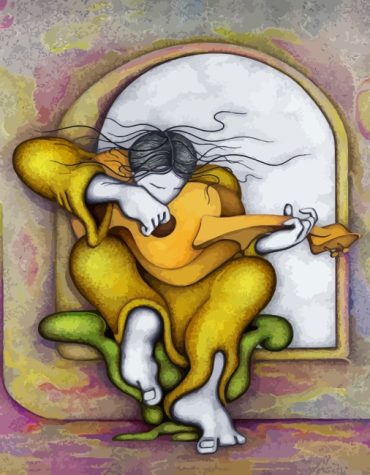 Aesthetic Musician Abstract Paint By Numbers