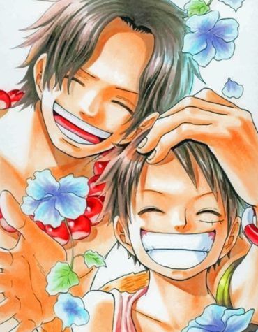 Aesthetic One Piece Luffy Paint By Numbers