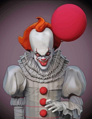 Aesthetic Pennywise Horror Icon Paint By Numbers