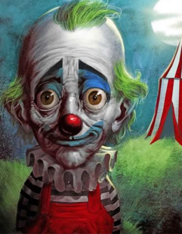 Aesthetic Seaside Clown Paint By Numbers