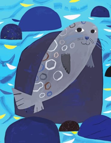 Elegant Seal Paint By Numbers