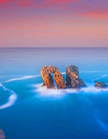 Aesthetic Sunrise Seascape Paint By Numbers