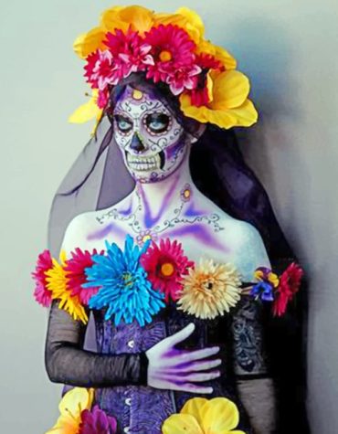 Aesthetic Sugar Skull Paint By Numbers