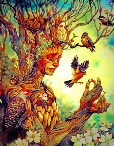 Aesthetic Tree of Life Paint By Numbers