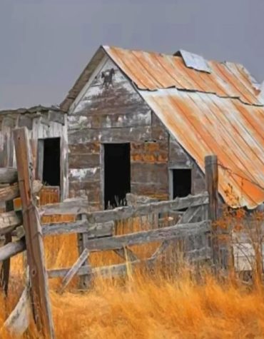 Aesthetic Barn Vintage Scene Paint By Numbers