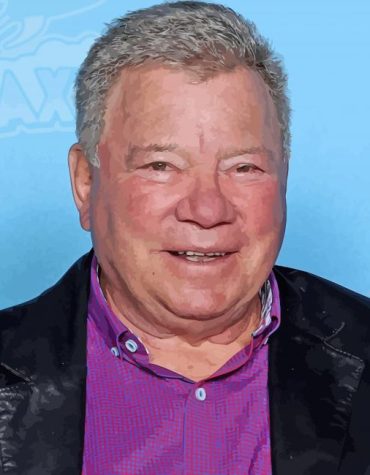 William Shatner Movie Paint By Numbers