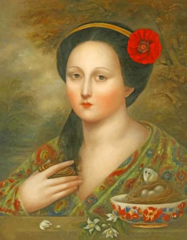 Aesthetic Retro Woman Paint By Numbers