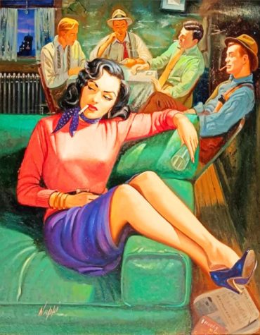 Aesthetic Vintage Woman Paint By Numbers