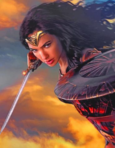 Aesthetic Wonder Woman Artistry Paint By Numbers