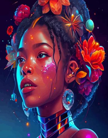 African Beauty Paint By Numbers