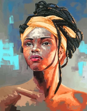 African Woman Beauty Paint By Numbers
