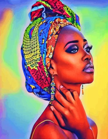 African Girl Paint By Numbers