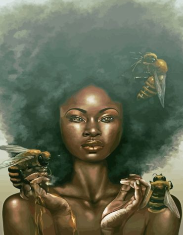 African Beauty Paint By Numbers