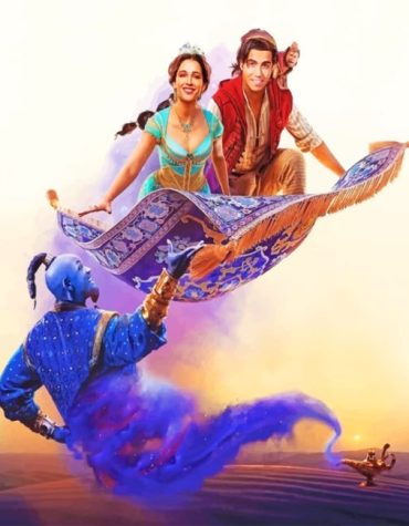 Disney's Aladdin and Jasmine Paint By Numbers