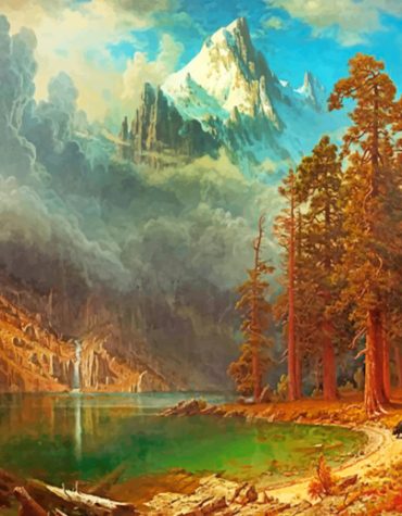 Albert Bierstadt Nature Scenes Paint By Numbers