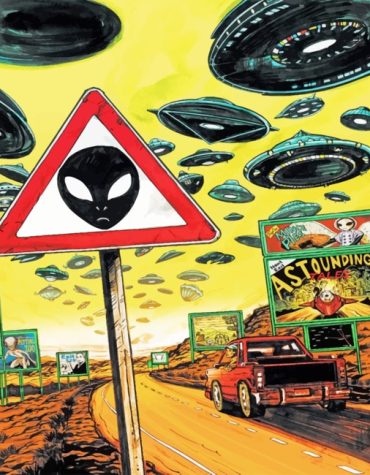 Alien Aesthetic Road Paint By Numbers