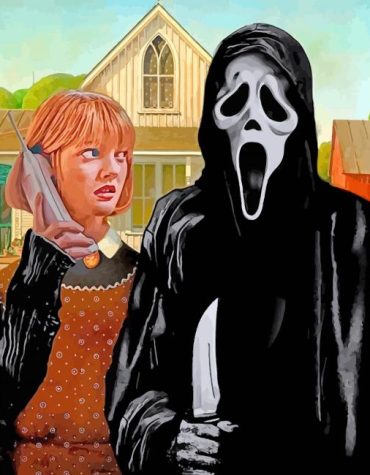Ghostface American Gothic Paint By Numbers