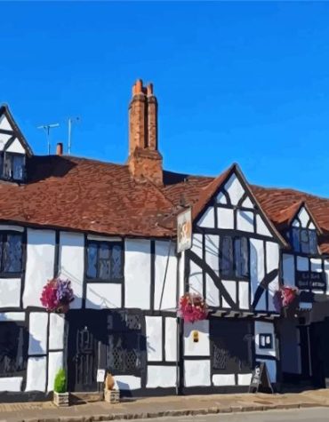 Amersham Townhouses Paint By Numbers