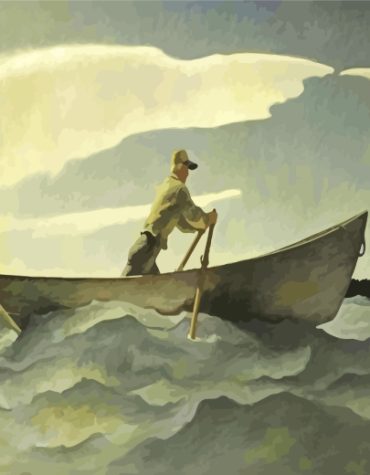 Andrew Wyeth Vintage Boat Paint By Numbers