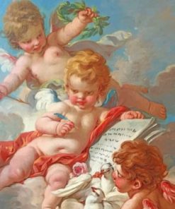 Angel Cherubs Cupid Paint By Numbers