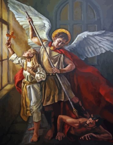 Johannes Vermeer Angel Painting Paint By Numbers