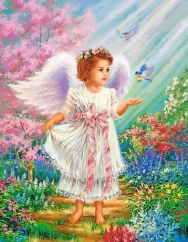 Angel Fantasy Woman Paint By Numbers