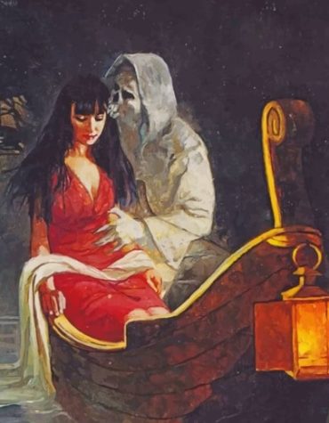 Angel Kissing Woman Horror Paint By Numbers