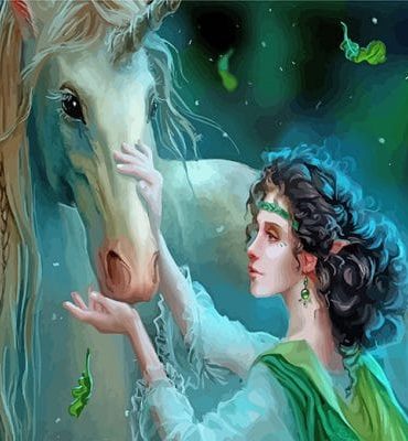 Elf Fantasy Paint By Numbers