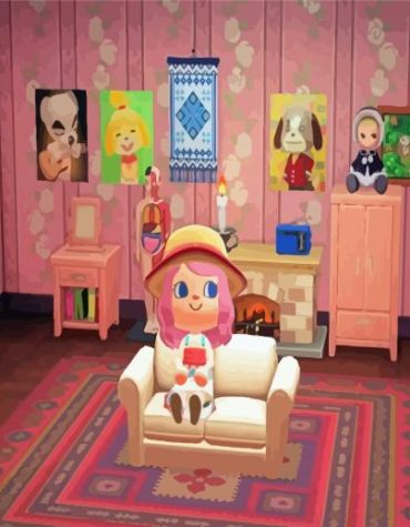 Animal Crossing Game Art Paint By Numbers