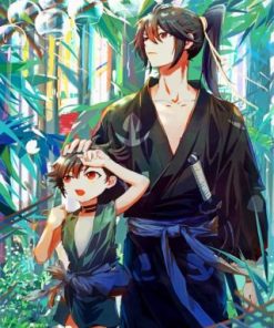 Classic Dororo Manga Paint By Numbers