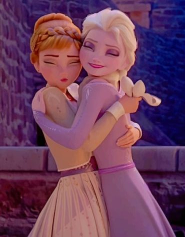 Elsa Anna Frozen Princesses Paint By Numbers