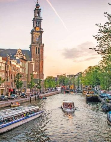 Anne Frank Museum Amsterdam Paint By Numbers