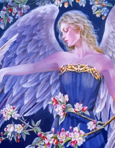 Archangel Haniel Angel Fantasy Paint By Numbers