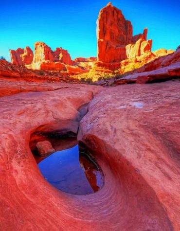 Explore Arches National Park Paint By Numbers